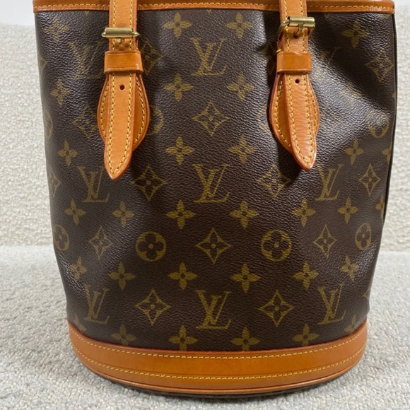 Authentic Pre-Owned Louis Vuitton LV Monogram Bucket Petit - Picture 5 of 16